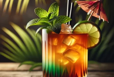 Mai Tai Koktel u čaši.