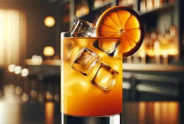 Djus Vodka Koktel ukrašena kolutom narandže2